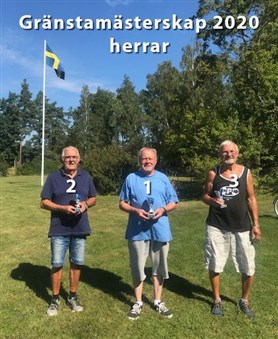 • 1:a Anders Persson • 2:a Alf Långström• 3:a Torbjörn Persson