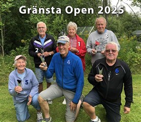 • 1:a Ewa Dahlgren, Biskopsängen • 2:a Alf Långström, Gränsta • 3:a Anders Persson, Gränsta • 4:a Agne Andersson, Gränsta • 5:a Birgitte Persson, Gränsta • 6:a Bosse Wretman, Biskopsängen